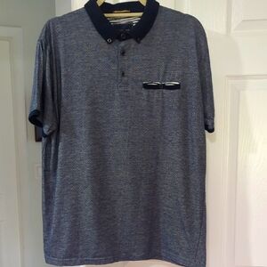 Cactus Man🌵 Men's Blue Polo XL Shirt